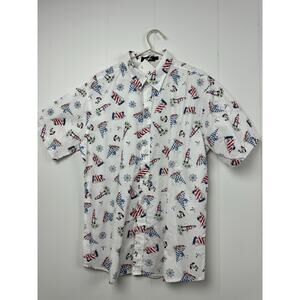 Men's Jogal Nautical Shirt, Size L NWT